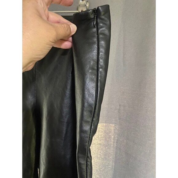 Metrostyle Real Leather Biker Pants Women's Size 6 - Picture 4 of 7